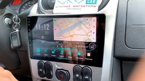Магнитола Renault Logan (Sandero) 2010+ с регистратором. Штатная магнитола Рено Логан (Сандеро).