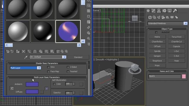 26 Способы окраски в 3D MAX смотреть онлайн