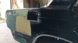 ваз 2107  шпаклевание и грунтование . авто маляр снуля