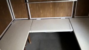 Строю Дом на колесах из прицепа своими руками. Кровать. Кухня шкафы.
