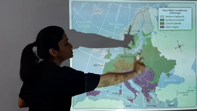 Physical Map of EUROPE | Physical Divisions | Peninsulas, Mountains, Land Forms | with Memory Trick