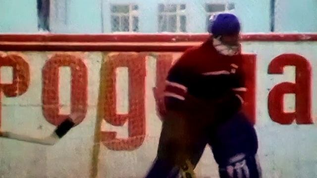 1985 год. Надым. Тренировка хоккейного клуба Арктур.