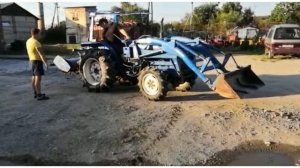 Покупка минитрактора в Приморском крае. Iseki TL3200