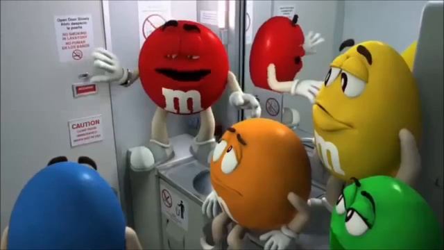 M&M's Plane 2012 - Publicité Etats-Unis