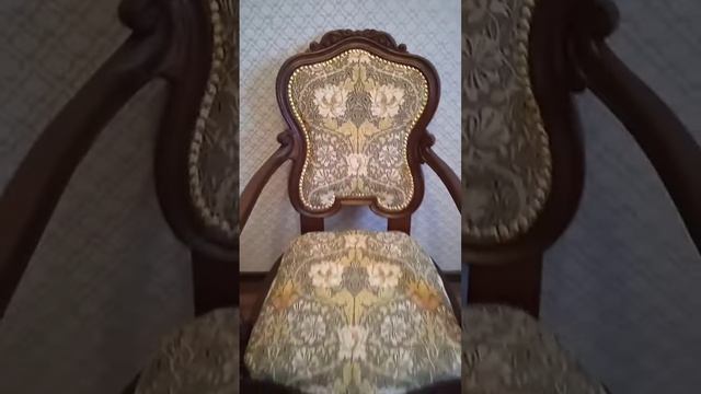 Стул-кресло после реставрации
