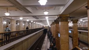 "Номерные" и "Русичи" на станции "Комсомольская" (СЛ)