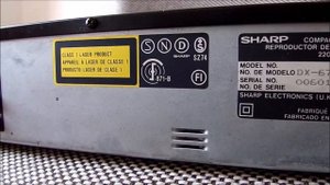 sharp XD  670 CD player обзор описание и цена на него и где купить и по чём можно.