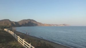 По Крыму пешком из Орджоникидзе в Коктебель по горе Джан-Кутаран. Тихая бухта