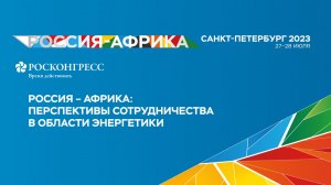 Россия – Африка: перспективы сотрудничества в области энергетики