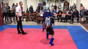 Соревнование по Кик-боксингу 11 лет.24 декабря 2016 г.