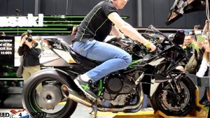 Ninja H2R на Стенде ! Очень круто