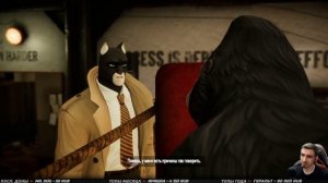 BLACKSAD: Under the Skin ➤ Прохождение #3 ➤ ДОПРОС БУЛЬДОГА