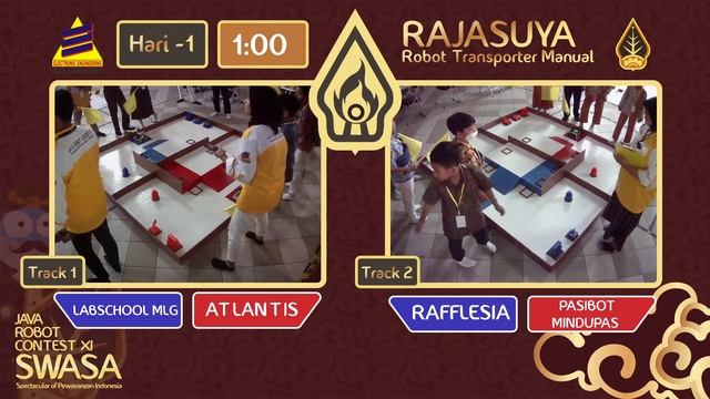 ?LIVE | JAVA ROBOT CONTEST XI | RAJASUYA (Tingkat SD) | Hari - 1 | 04/11/2023 смотреть онлайн