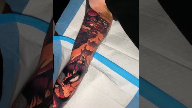 Berserk Sleeve Tattoo