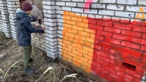 Рисую граффити и тест маркера KRINK