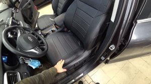 Чехлы Автолидер 1 на кожаный салон Kia Sorento 3 prime. Обзор Чехлов AVTOLIDER1 и отзыв.