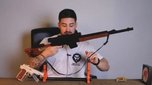 Набор резинкострелов "Афганский снайпер" (пистолет Стечкина + винтовка Драгунова) видео обзор