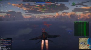 War Thunder F4E AIM9J Triple