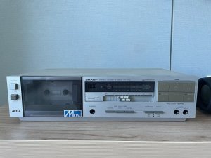 Стереокассетная дека Sharp RT-200  Винтажная система Dolby-ЯПОНИЯ-выпуск с 1982-по-1987-год