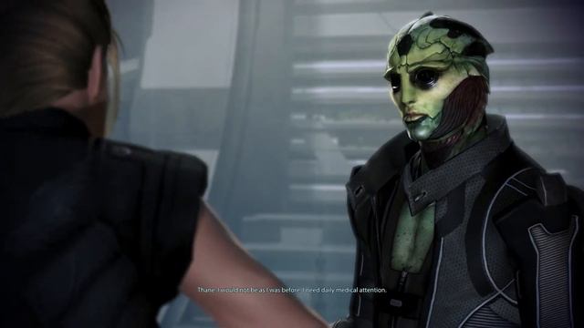 Mass Effect 3 (4.1) Finding Thane at the Hospital (Thane and Kaidan romanced) (Olivia Shepard) смотреть онлайн