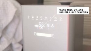 Crane's 1.2 Gal Warm & Cool Mist Top Fill Humidifier