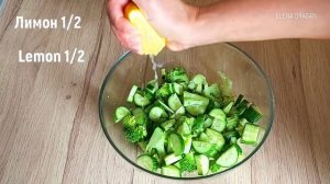 САЛАТ ИЗ БРОККОЛИ. Как вкусно, быстро приготовить брокколи. Delicious broccoli salad | Easy recipe