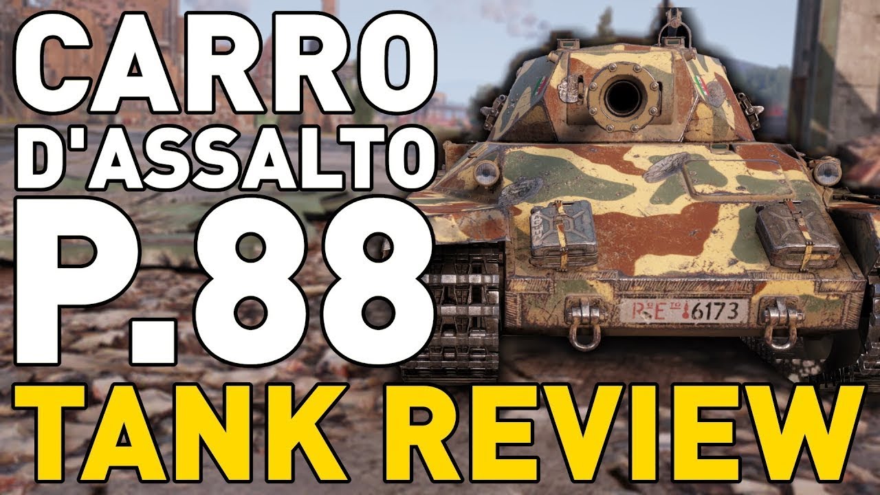 Обзор новой ветки Италии. Carro P.88