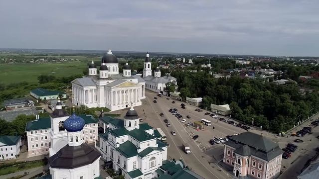 Видео-экскурсия по Соборной площади города Арзамаса
