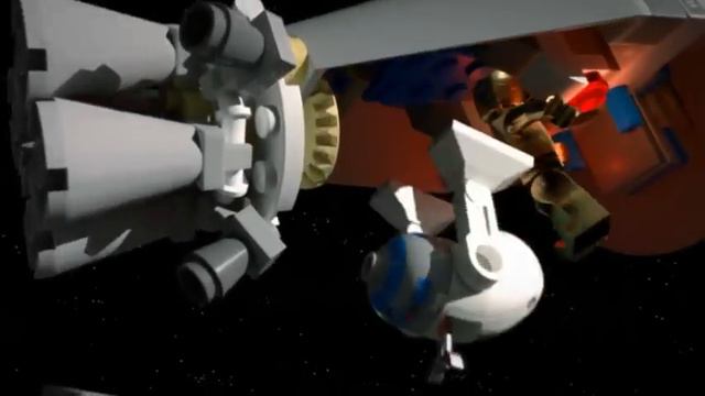 A-Wing Starfigther - LEGO Star Wars - Episode 2 смотреть онлайн