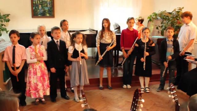 Зима прошла ансамбль флейта
