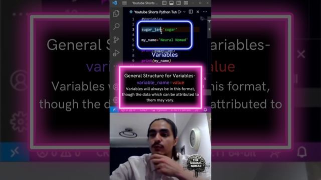 Variables in Python - Episode 1 - Bitesize Python Series