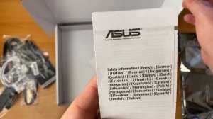 Распаковка материнской платы Asus ROG STRIX B560-A Gaming Wi-Fi