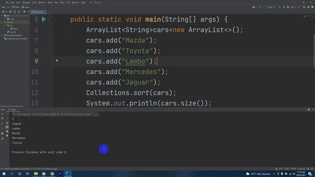 Collection Framework Episode 4- ArrayList In Java