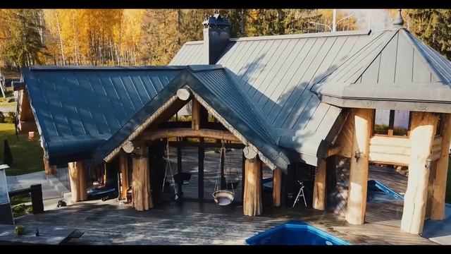 Крутейшая баня. Канадская рубка. Медный тюнинг. #HandMade