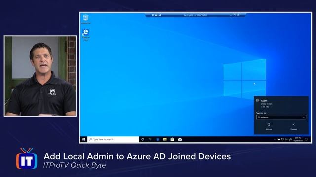 How to Add a Local Administrator User Account to Azure Active Directory | An ITProTV QuickByte смотреть онлайн
