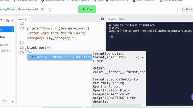 Guess The Word - Simple Python Projects for Beginners