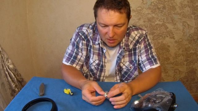 LED фара 5.75"" на мотоцикл с Ali. Часть №1. смотреть онлайн