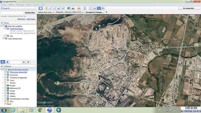 GOOGLE EARTH PRO: enregistrement d'une image satellitaire смотреть онлайн