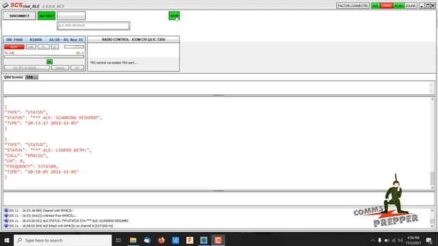 Automatic Link Establishment (ALE) Demo with SCS P4Dragon Modem смотреть онлайн