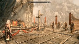 Skyrim Оружие и щит Исграмора