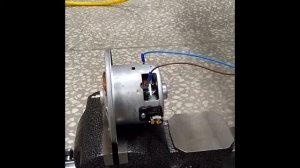 Как работает мотор от пылесоса с неисправным якорем