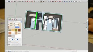 Раскладка плитки в ванной комнате | Как положить плитку | Урок SketchUP Часть 4 | Дизайн ванной