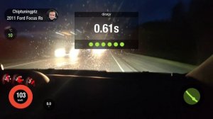 Разгон 100-200-250 пятая передача Ford Focus RS 650+