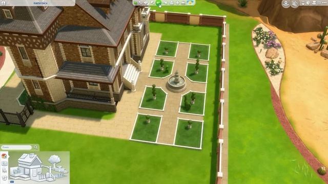 The Sims 4: Speed building of Victorian manor ● Викторианский дом смотреть онлайн