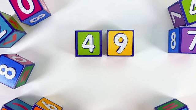 Числа от 1 до 100 для Детей! смотреть онлайн