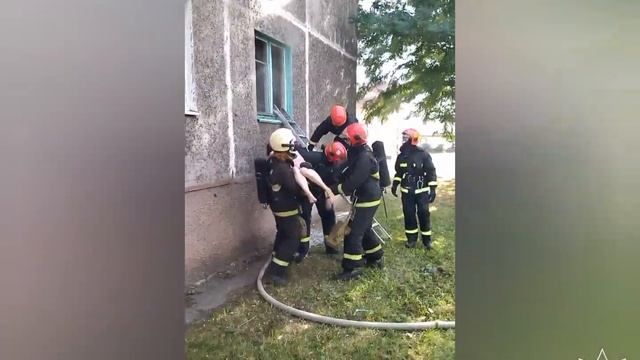 20.09.2023 Гродно. Пожар по ул.Поповича смотреть онлайн