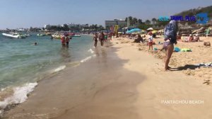 Walking at the Beach of Ayia Napa