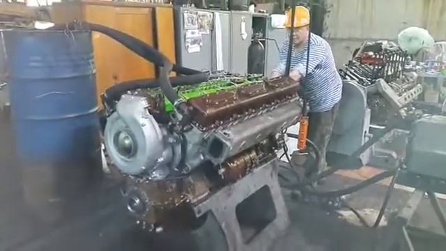Дизельный двигатель В84, Первый пуск после кап.ремонта