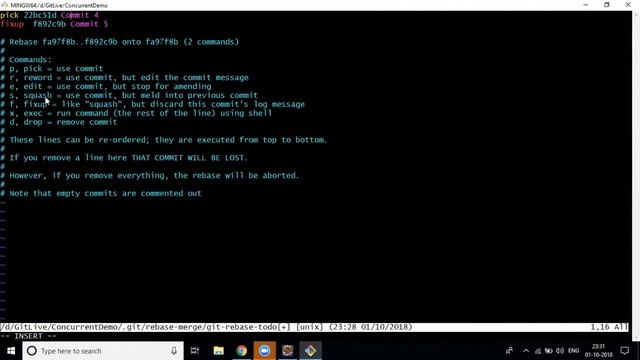 Git Squash смотреть онлайн