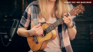 Укулеле FLIGHT DUC 450 MAN-MAN видео обзор